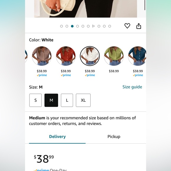 Button Down Shirts Casual Short Sleeve Crew Neck Ribbed Knit Blouse Top Cardigan - Picture 3 of 5